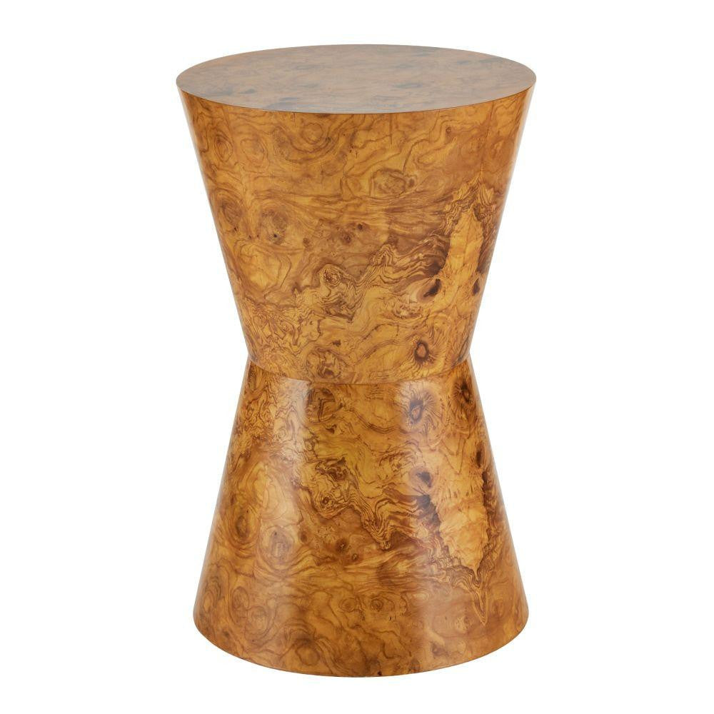 Arteriors Home Costello Accent Table Blonde Burl Blonde Burl