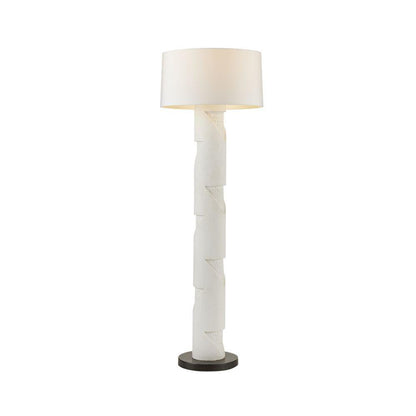 Arteriors Home Cristiano Floor Lamp Ivory, Riverstone