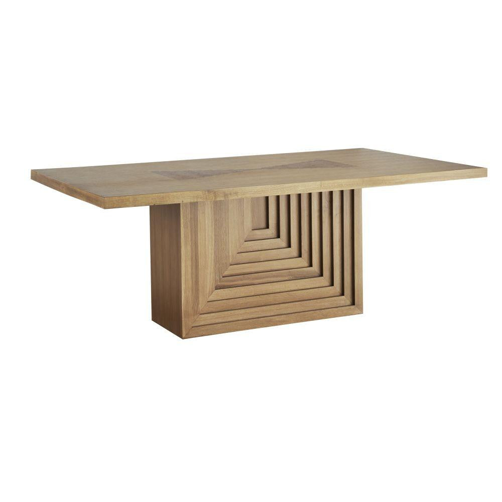 Arteriors Home Crockett Dining Table Oyster