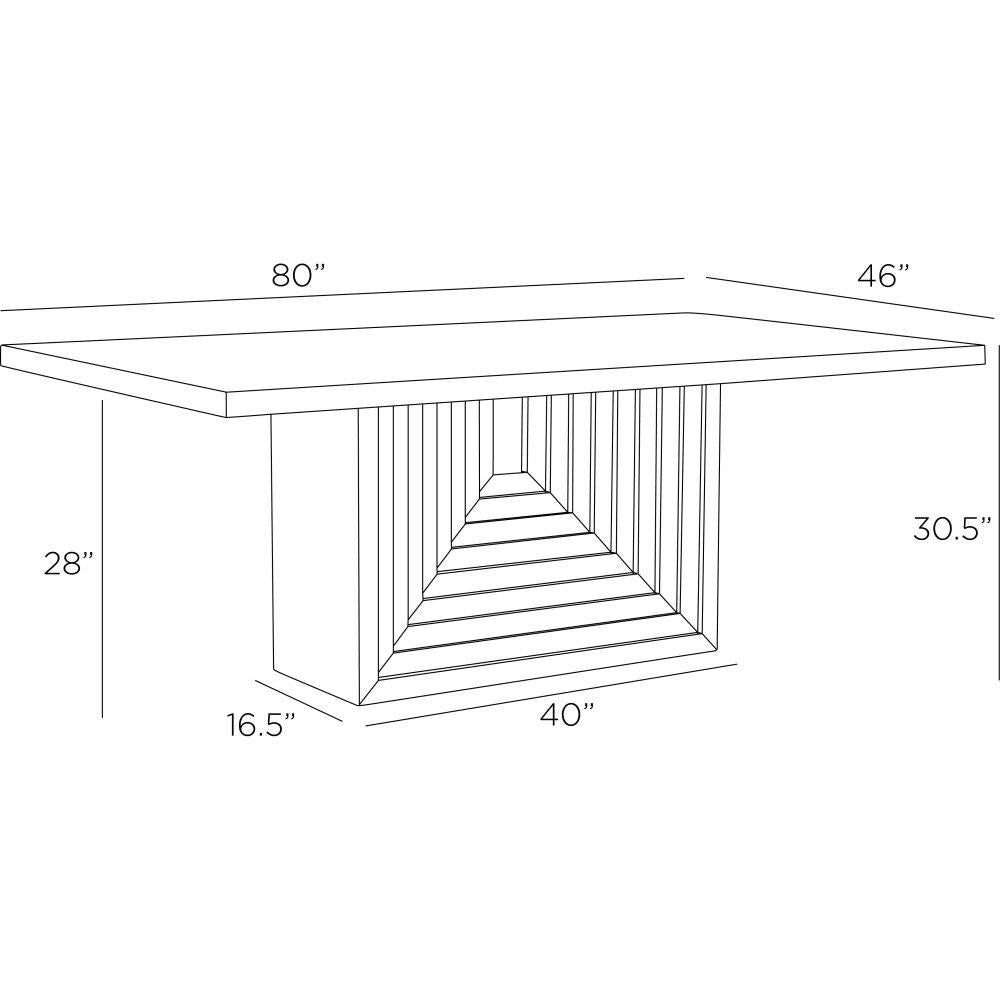 Arteriors Home Crockett Dining Table