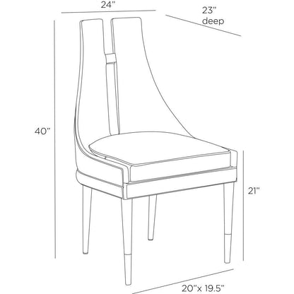 Arteriors Home Crowley Dining Chair