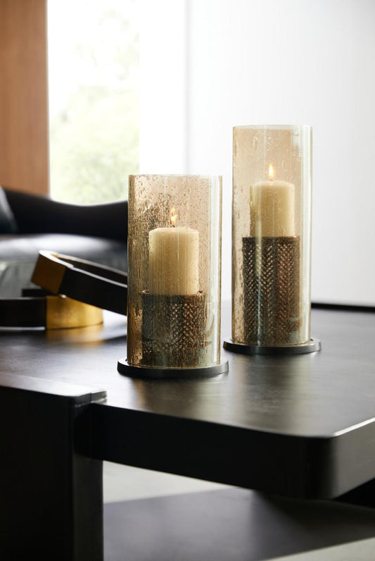 Arteriors Home Dabney Hurricanes, Set of 2