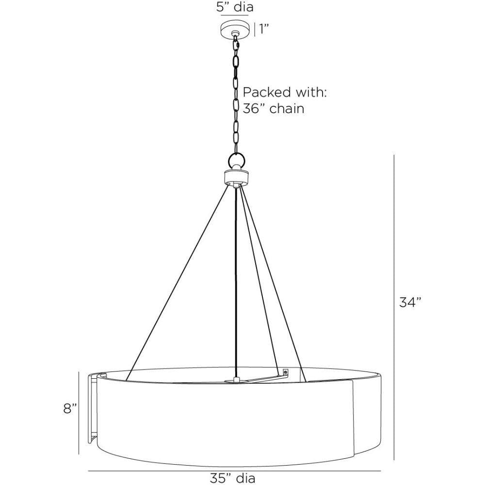 Arteriors Home Dante Medium Chandelier