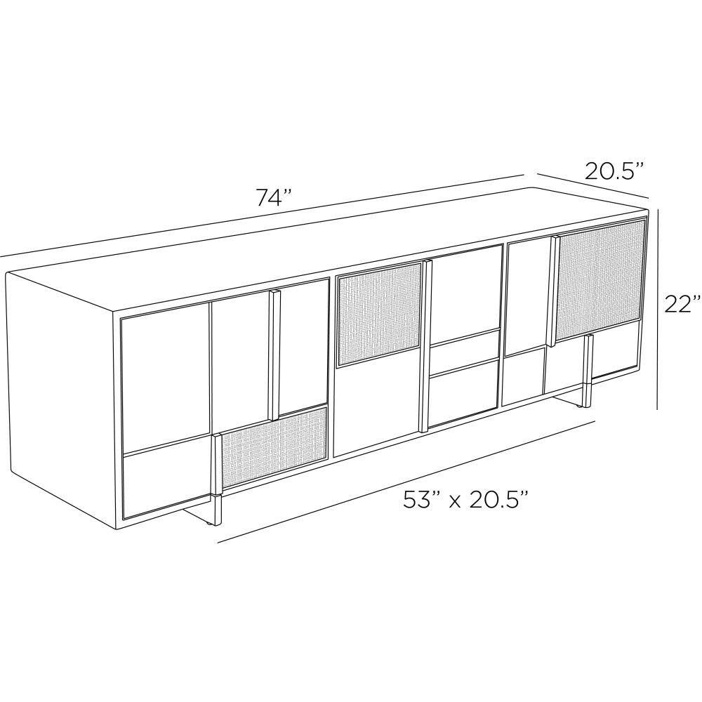 Arteriors Home Demi Credenza