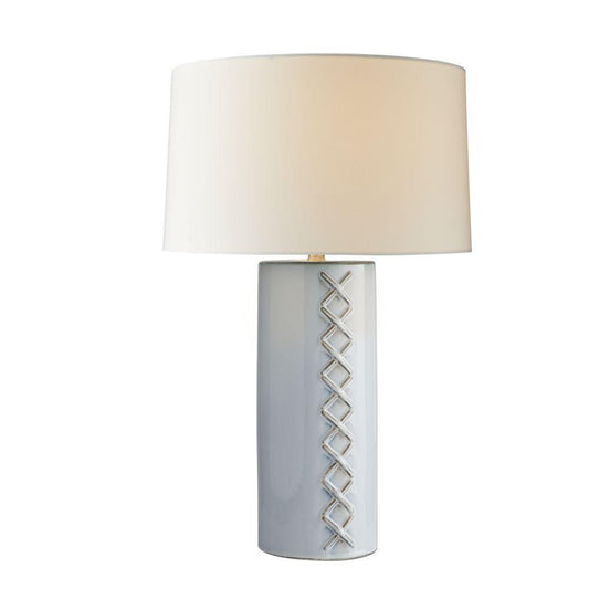 Arteriors Home DiMaggio Table Lamp Glacial Reactive, Ceramic