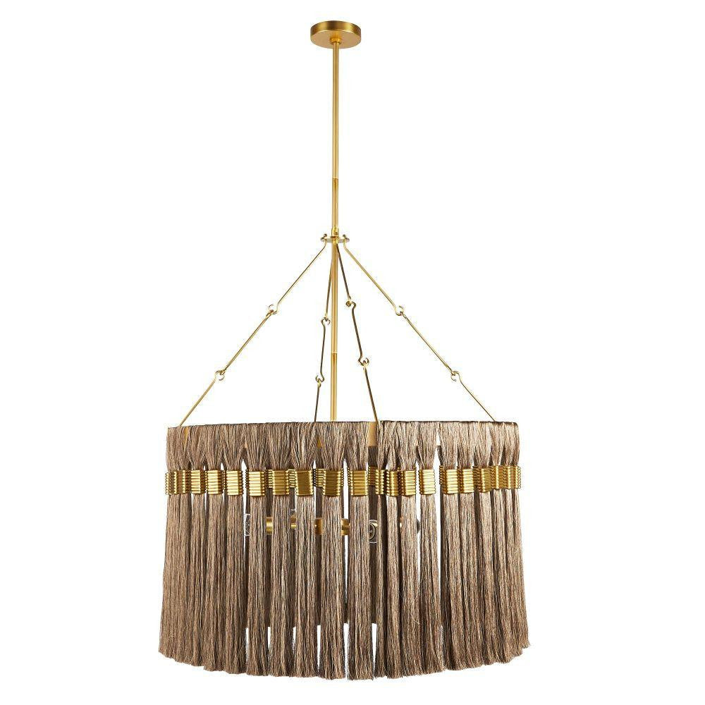 Arteriors Home Dutchess Chandelier Gold and Gray