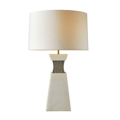 Arteriors Home Dynasty Table Lamp Ivory, Ricestone