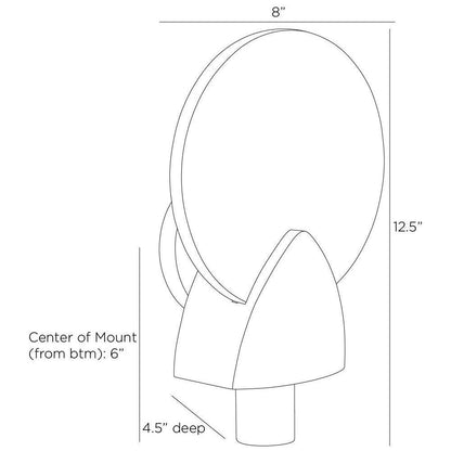 Arteriors Home Edwin Sconce