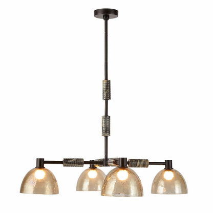 Arteriors Home Eli Chandelier Blackened Iron