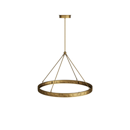 Arteriors Home Empire Chandelier Antique Brass