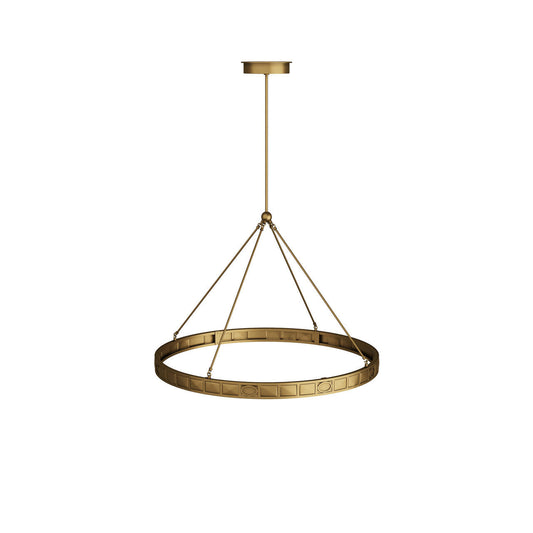 Arteriors Home Empire Chandelier Antique Brass