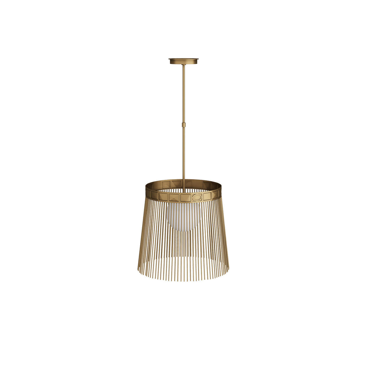 Arteriors Home Empire Pendant Antique Brass