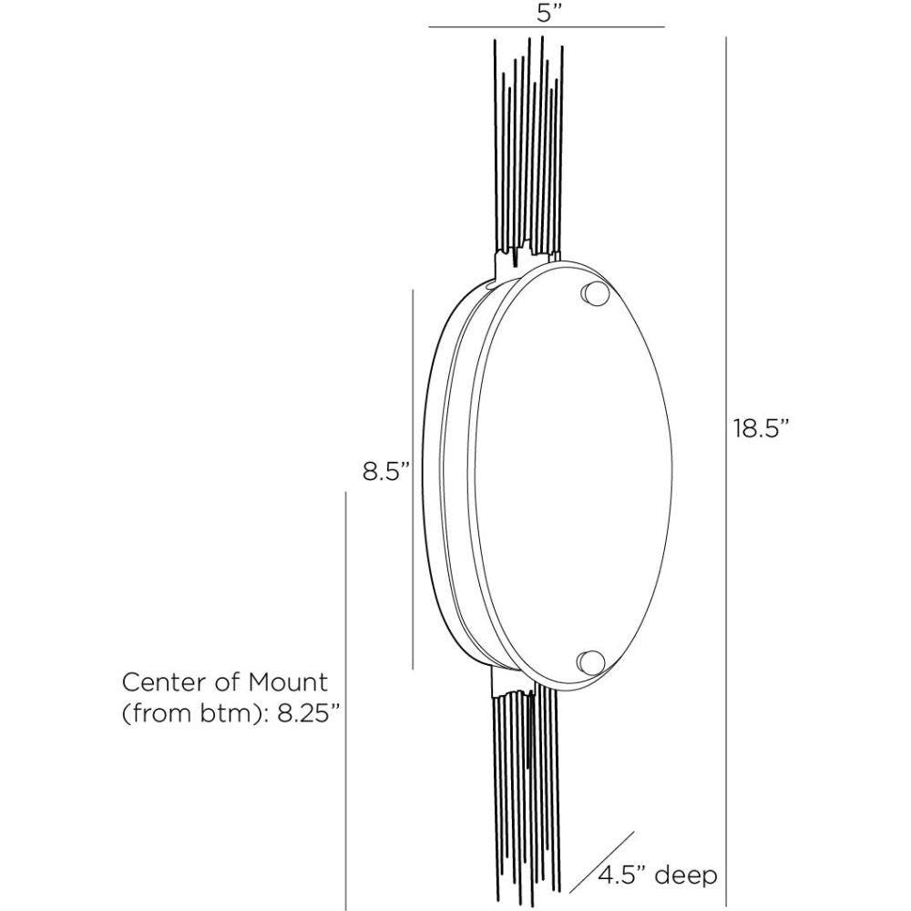 Arteriors Home Ernest Sconce