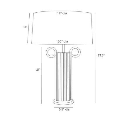 Arteriors Home Eros Table Lamp