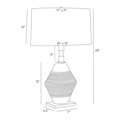 Arteriors Home Estrada Table Lamp