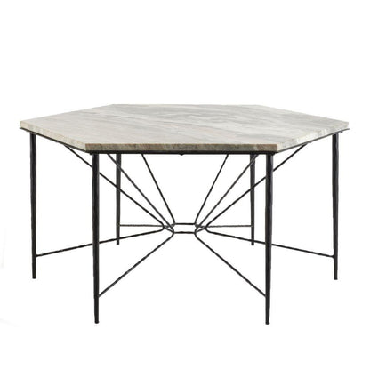 Arteriors Home Estrella Dining Table Blackened Iron