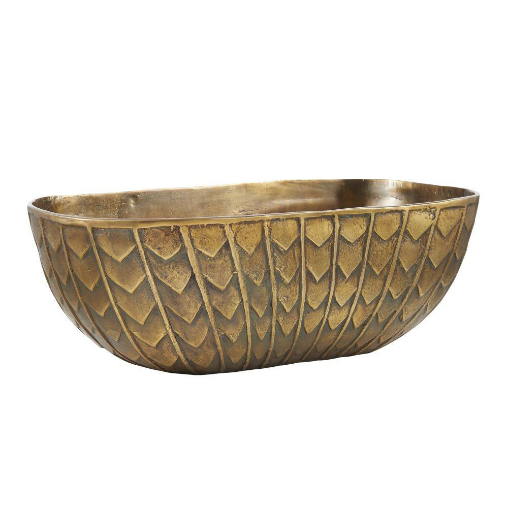 Arteriors Home Ezekial Centerpiece Antique Brass