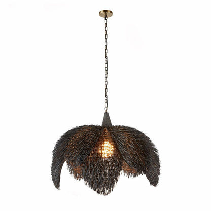 Arteriors Home Ezra Pendant Black Wash