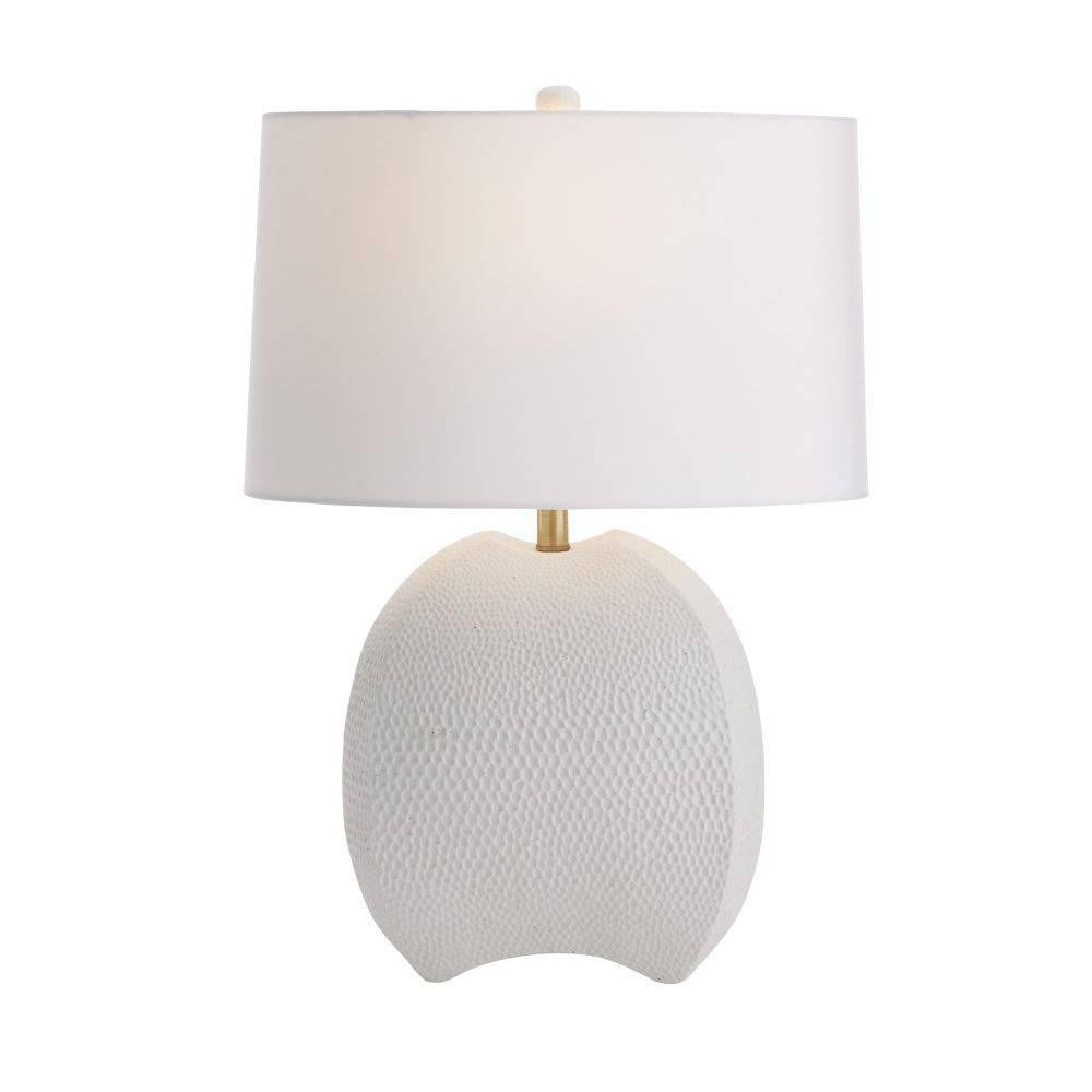 Arteriors Home Fairbanks Table Lamp White, Ceramic