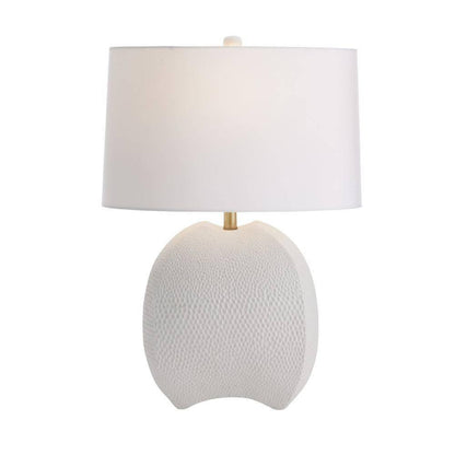 Arteriors Home Fairbanks Table Lamp White, Ceramic