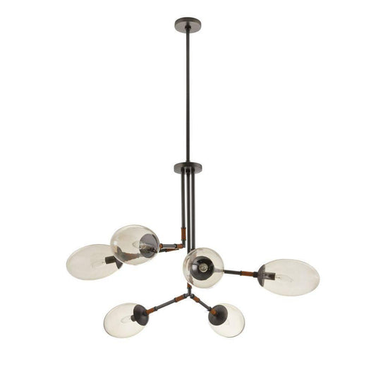 Arteriors Home Falcon Chandelier Smoke