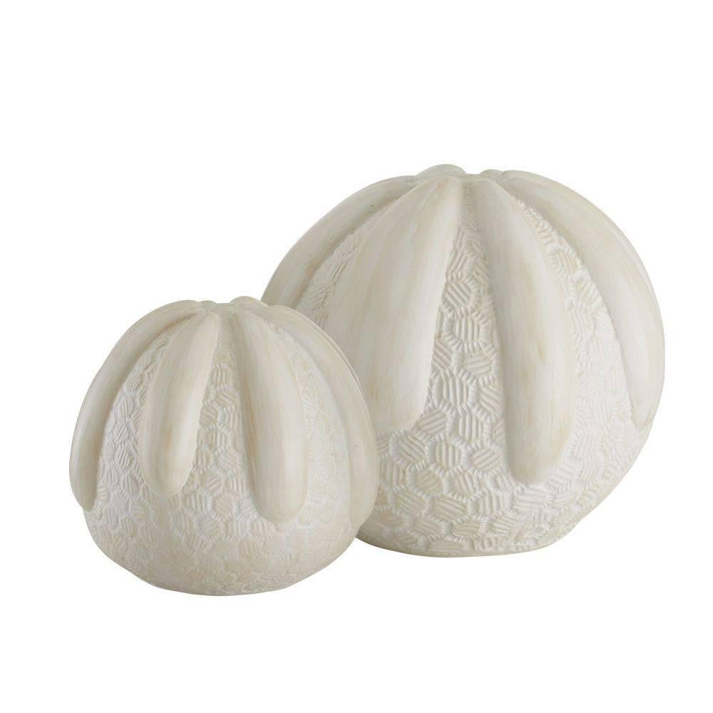 Arteriors Home Faye Sculptures, Set of 2 White Wash