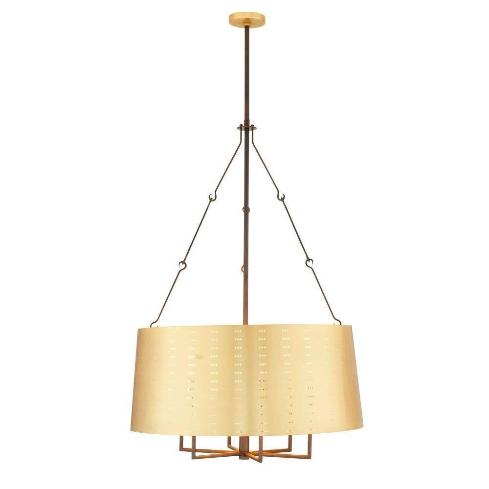 Arteriors Home Felipe Chandelier Antique Brass