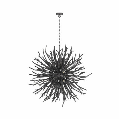 Arteriors Home Finch Chandelier Dark Gray Wash