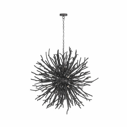 Arteriors Home Finch Chandelier Dark Gray Wash