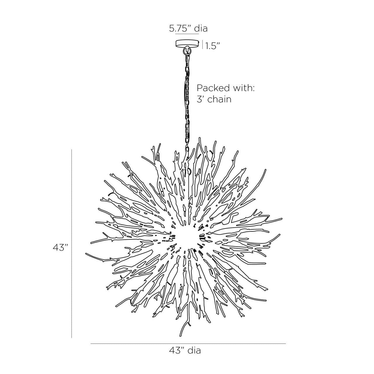 Arteriors Home Finch Chandelier