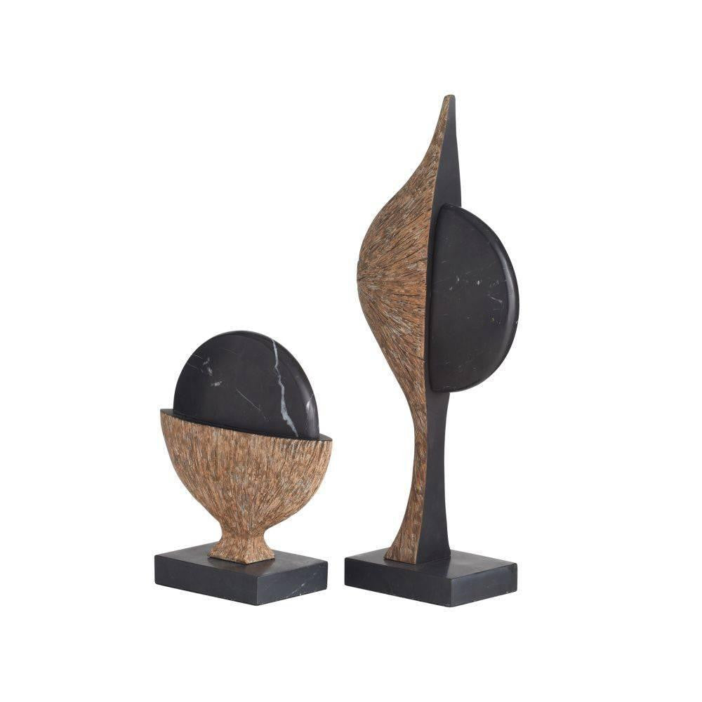 Arteriors Home Flojo Sculptures, Set of 2