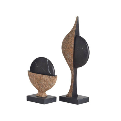 Arteriors Home Flojo Sculptures, Set of 2