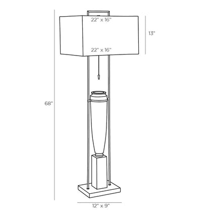 Arteriors Home Foundry Floor Lamp