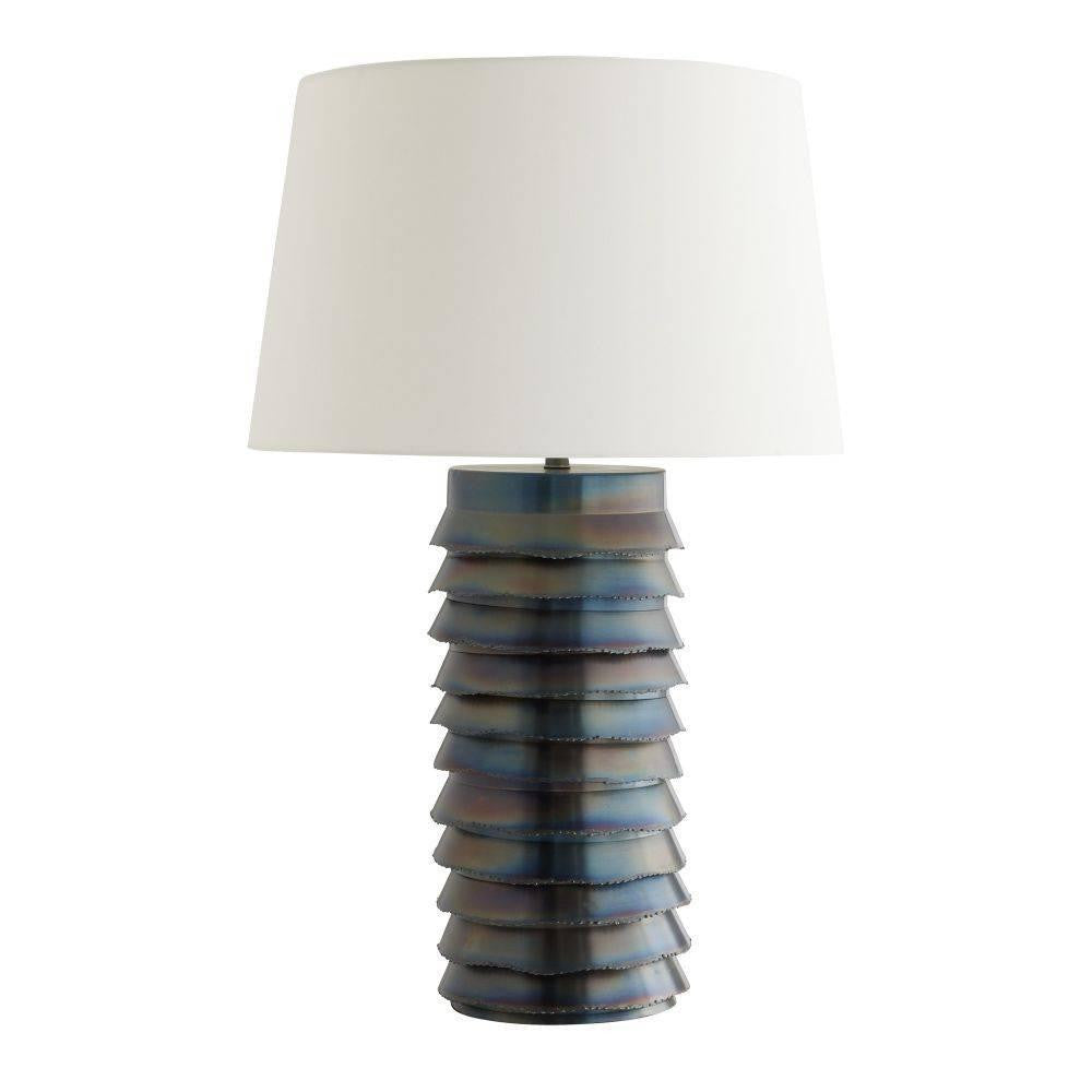 Arteriors Home Frasier Table Lamp Burnt Iron, Iron