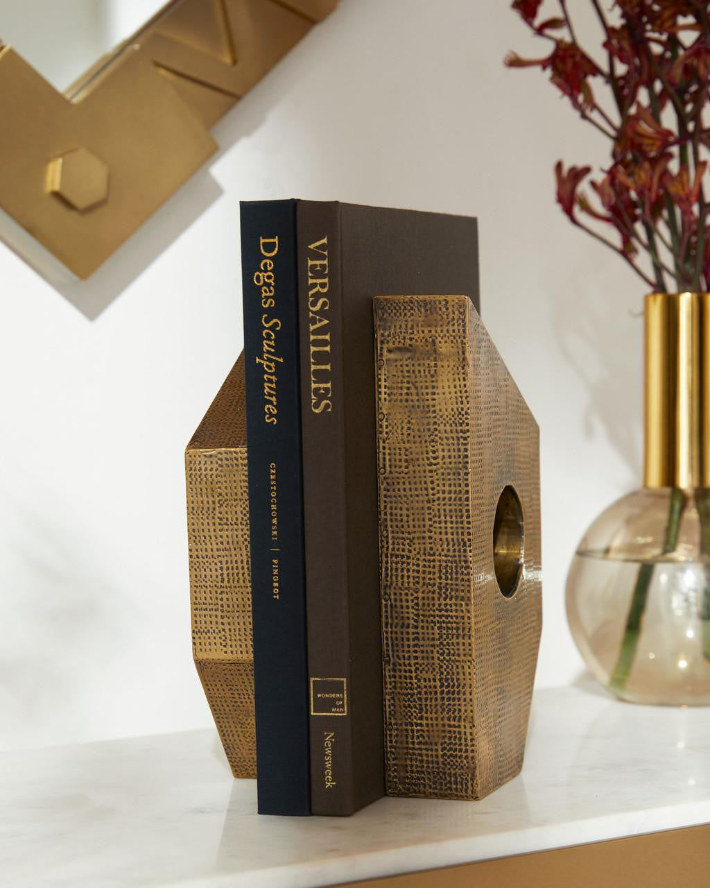 Arteriors Home Garrick Bookends, Set of 2