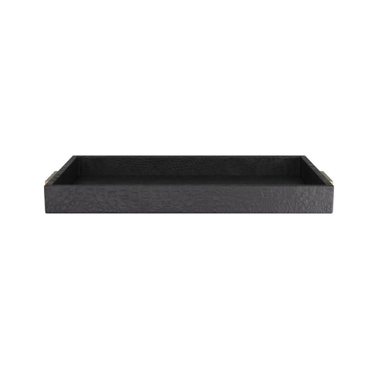 Arteriors Home Gavin Tray Black