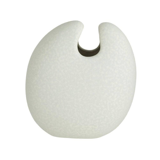 Arteriors Home Genovia Vase White Mint Reactive