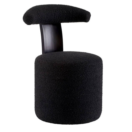 Arteriors Home Ginni Chair Charcoal Boucle