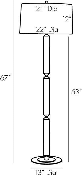 Arteriors Home Gio Floor Lamp