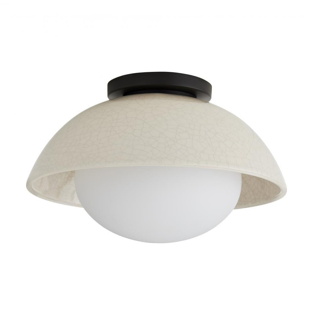 Arteriors Home Glaze Flush Mount Ivory