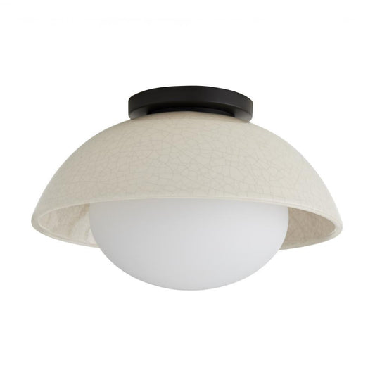 Arteriors Home Glaze Flush Mount Ivory