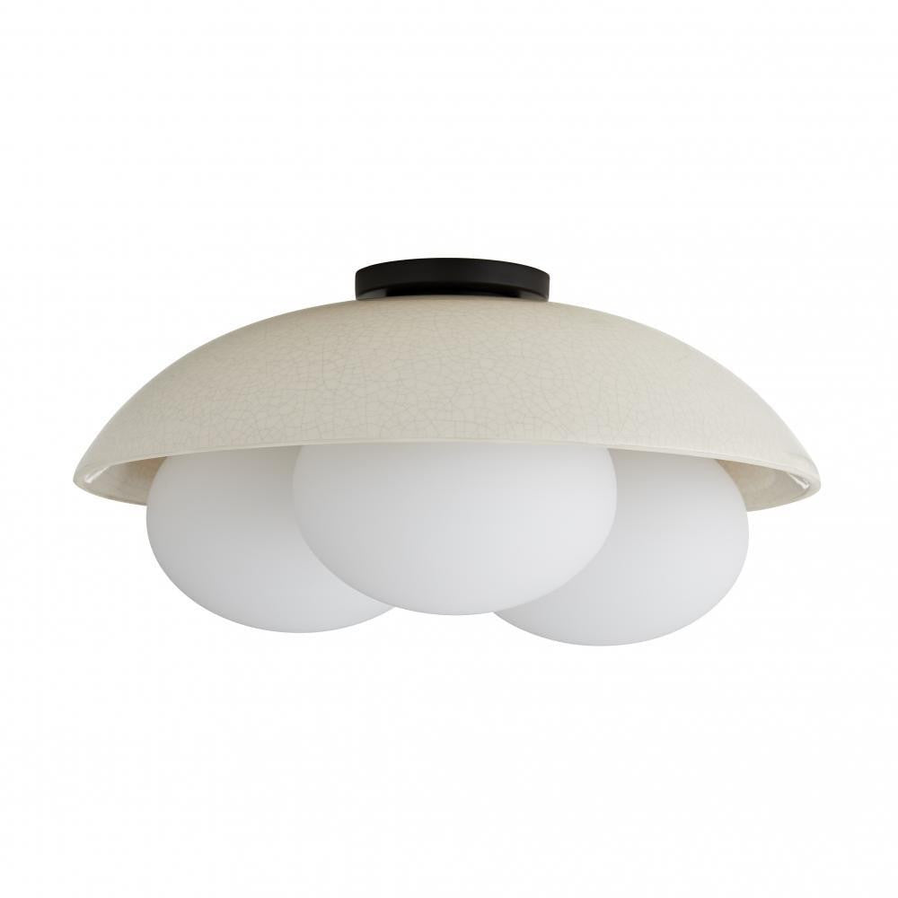 Arteriors Home Glaze Flush Mount Ivory
