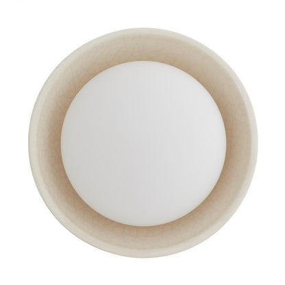 Arteriors Home Glaze Wall Sconce Ivory Stained Crackle