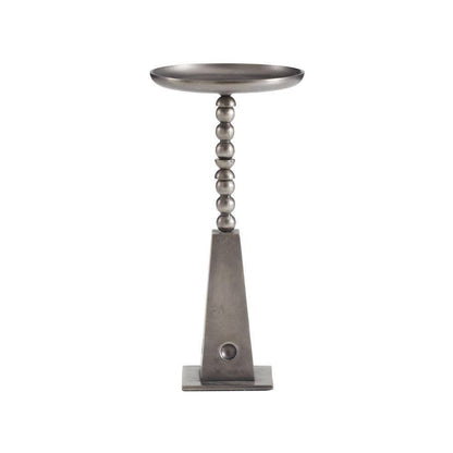 Arteriors Home Grady Drink Table Vintage Nickel