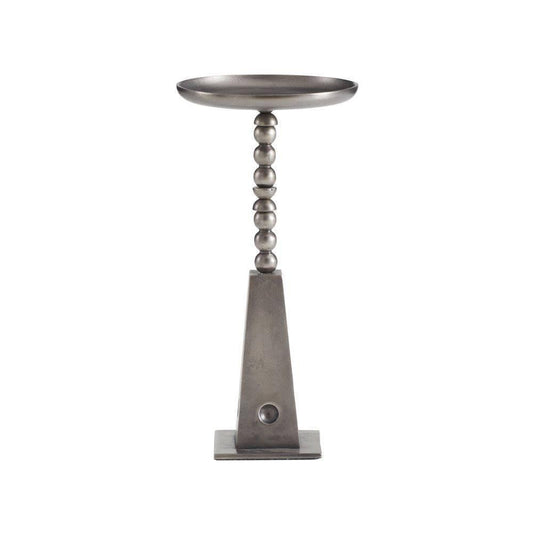Arteriors Home Grady Drink Table Vintage Nickel