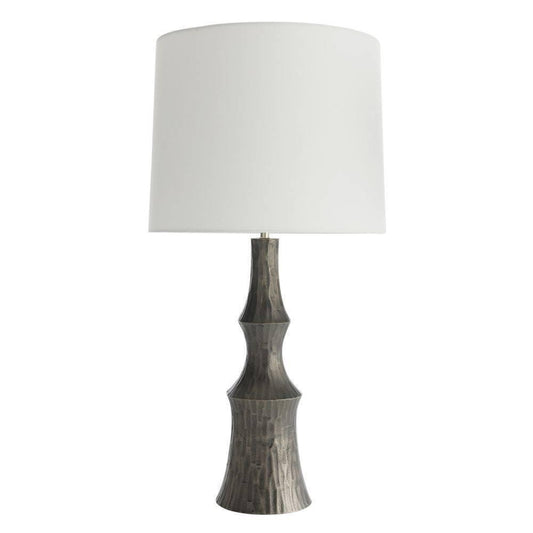 Arteriors Home Grainger Table Lamp Graphite, Cast Aluminum