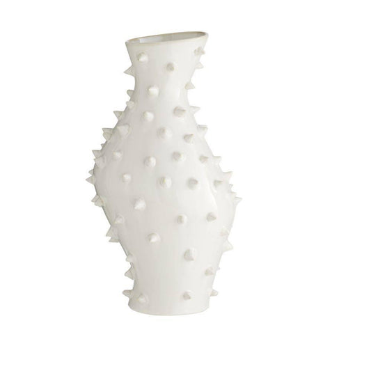 Arteriors Home Grenell Tall Vase Ivory Crackle