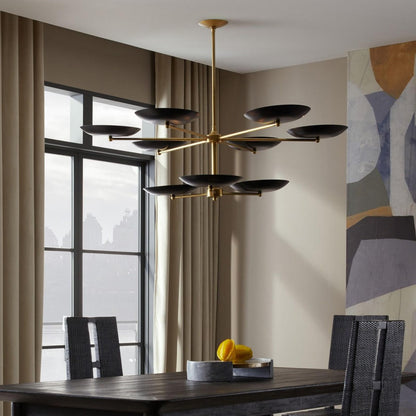 Arteriors Home Griffith Two Tiered Chandelier
