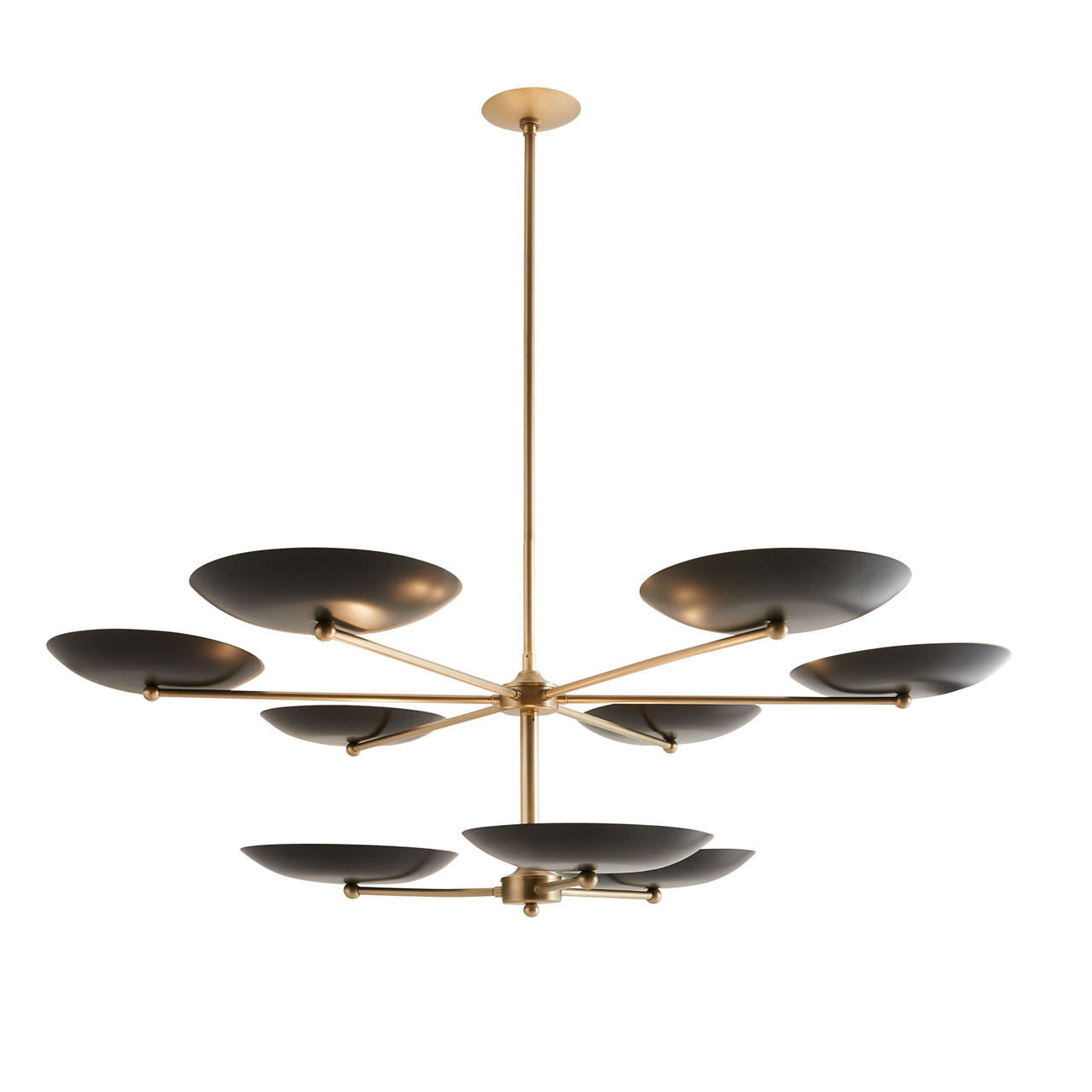 Arteriors Home Griffith Two Tiered Chandelier Bronze
