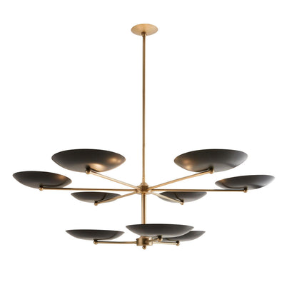 Arteriors Home Griffith Two Tiered Chandelier Bronze